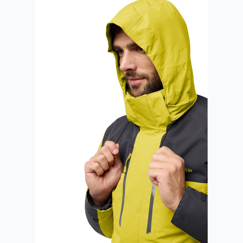 Férfi 3 az 1-ben dzseki Jack Wolfskin Jasper 3In1 chartreuse 8