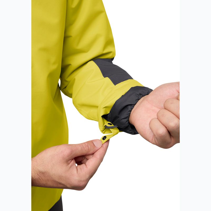 Férfi 3 az 1-ben dzseki Jack Wolfskin Jasper 3In1 chartreuse 12