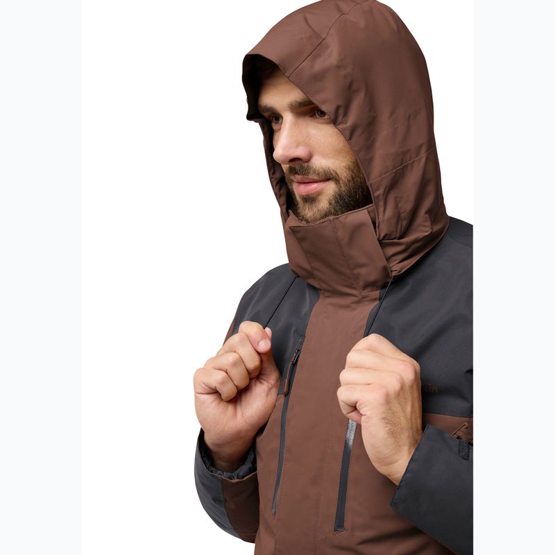Férfi 3 az 1-ben dzseki Jack Wolfskin Jasper 3In1 hot choc 8