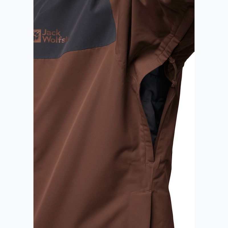 Férfi 3 az 1-ben dzseki Jack Wolfskin Jasper 3In1 hot choc 10