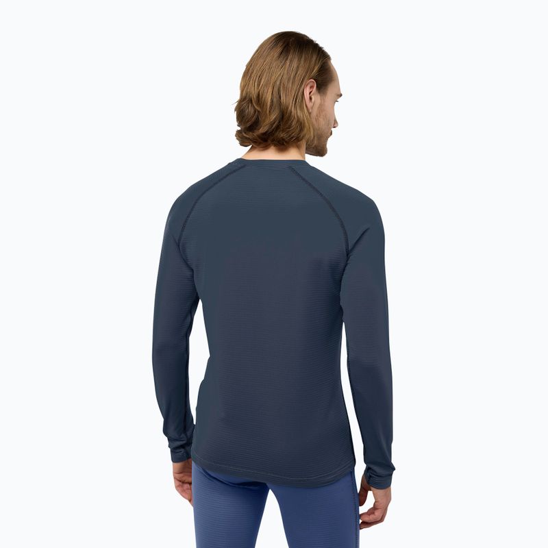 Férfi termikus hosszú ujjú Jack Wolfskin Infinite Warm midnight sky 2