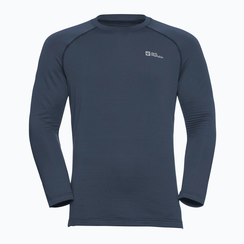 Férfi termikus hosszú ujjú Jack Wolfskin Infinite Warm midnight sky 3
