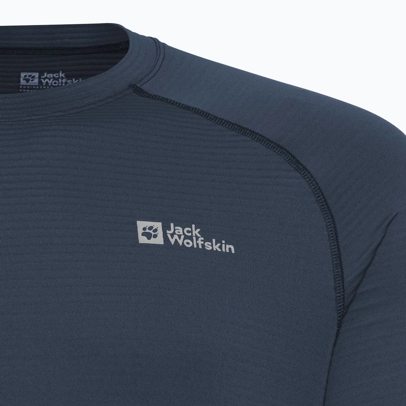 Férfi termikus hosszú ujjú Jack Wolfskin Infinite Warm midnight sky 5