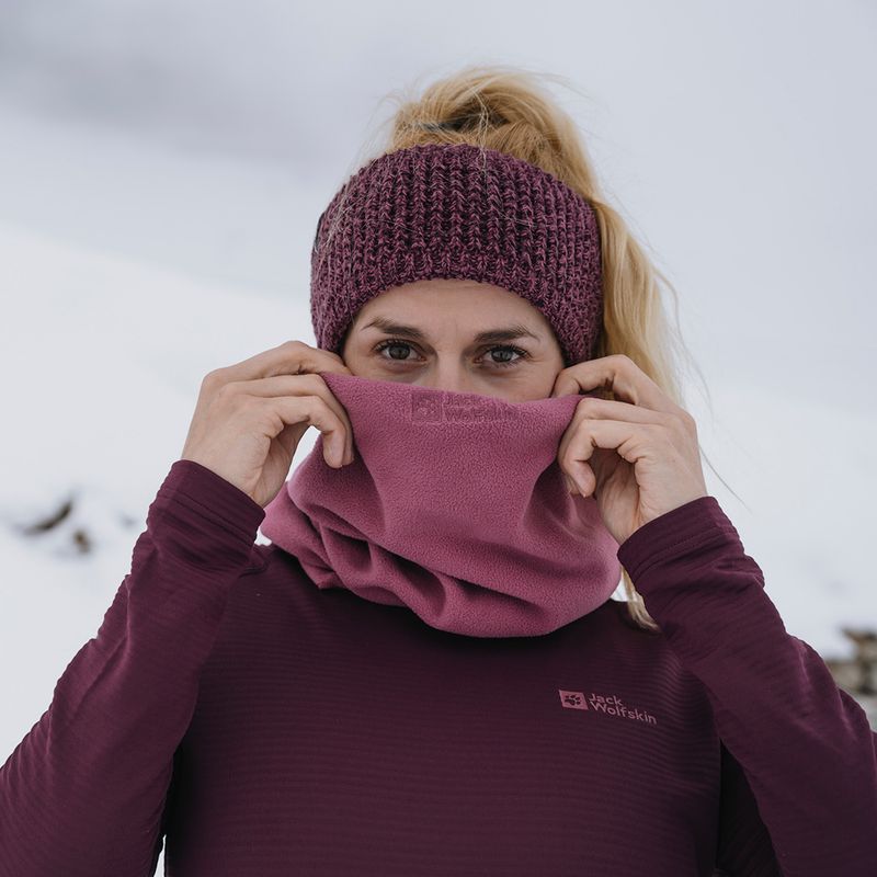 Női termoaktív pulóver Jack Wolfskin Infinite Warm amaranth 6
