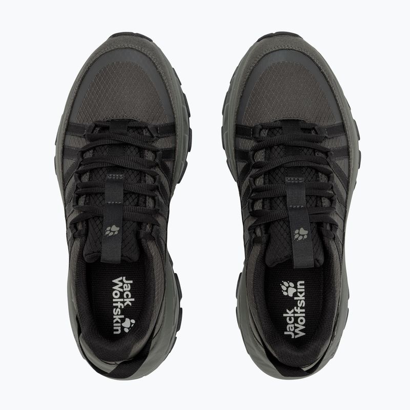 Női túracipő Jack Wolfskin Wild Hike Texapore Low black/phgantom 3