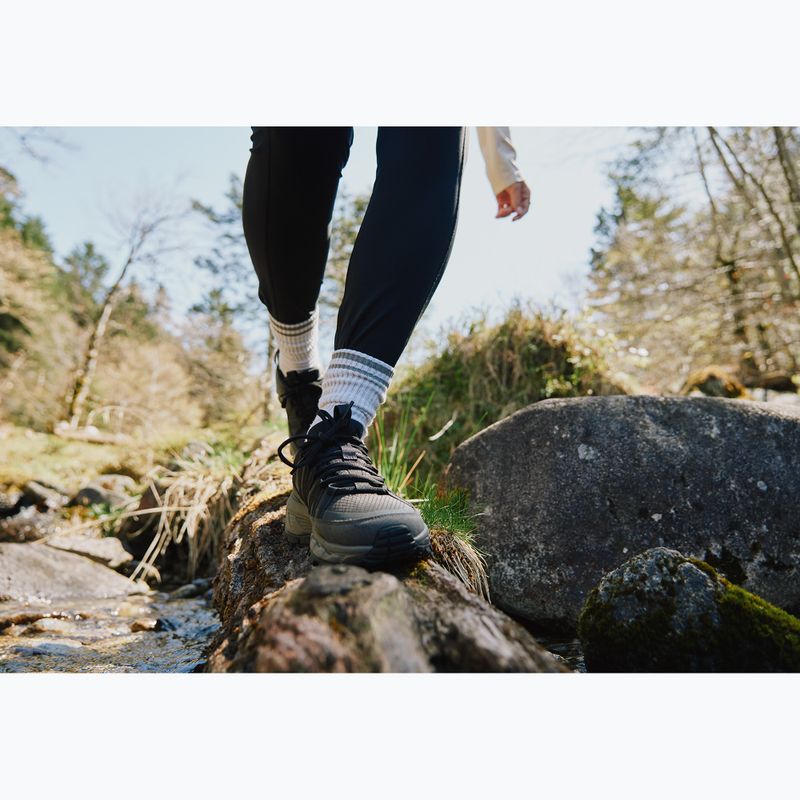 Női túracipő Jack Wolfskin Wild Hike Texapore Low black/phgantom 8