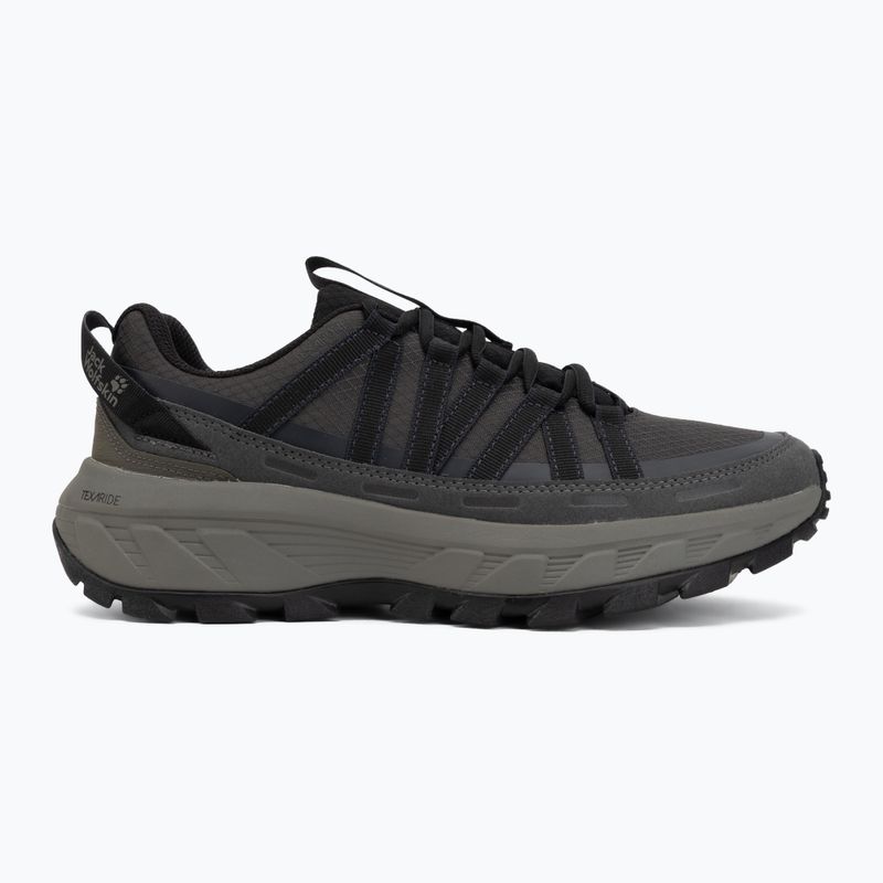 Női túracipő Jack Wolfskin Wild Hike Texapore Low black/phgantom 2