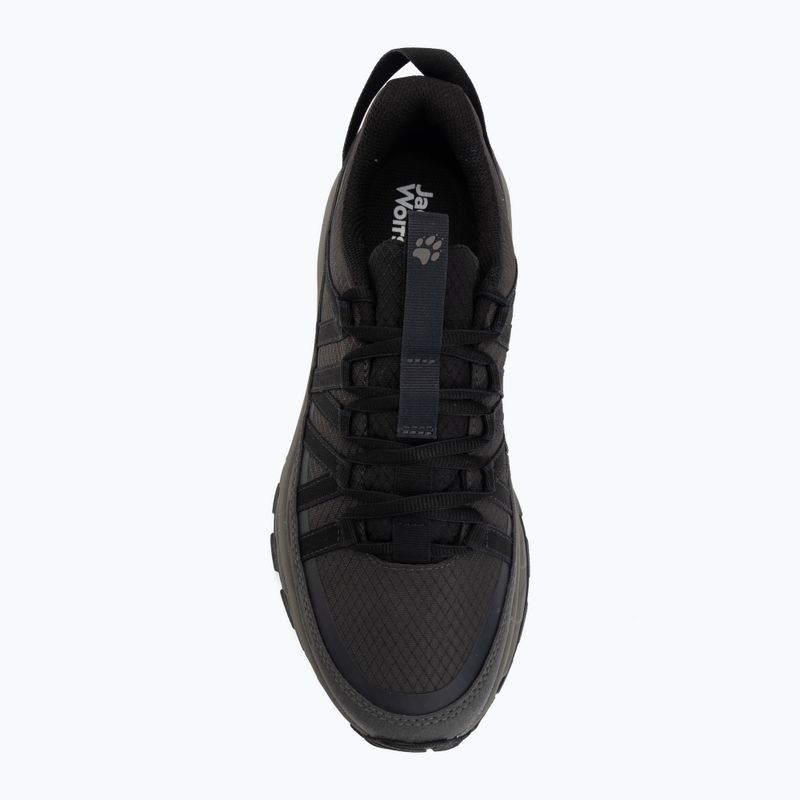 Női túracipő Jack Wolfskin Wild Hike Texapore Low black/phgantom 5