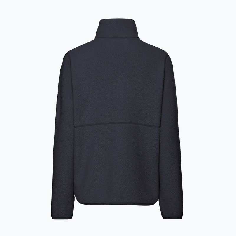 Női polár pulóver Jack Wolfskin Lite Curl Full Zip dark navy 8