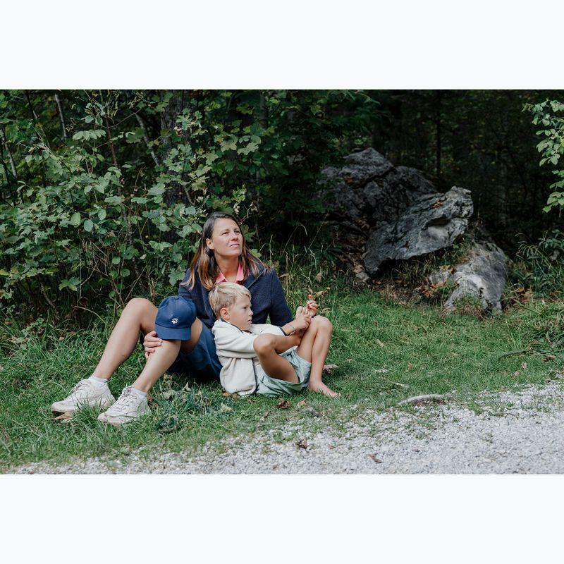 Női polár pulóver Jack Wolfskin Lite Curl Full Zip dark navy 9