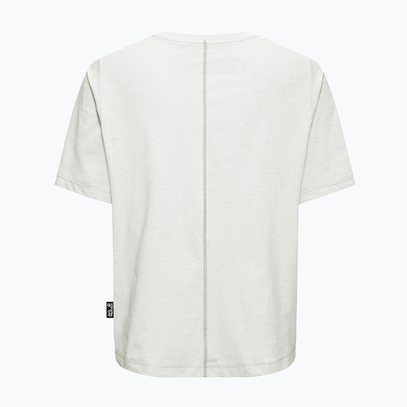 Női túrapóló Jack Wolfskin Travel T stark white 6