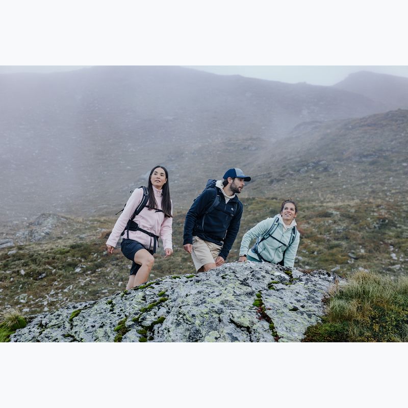 Férfi polár pulóver Jack Wolfskin Taunus 100 Half Zip black 8