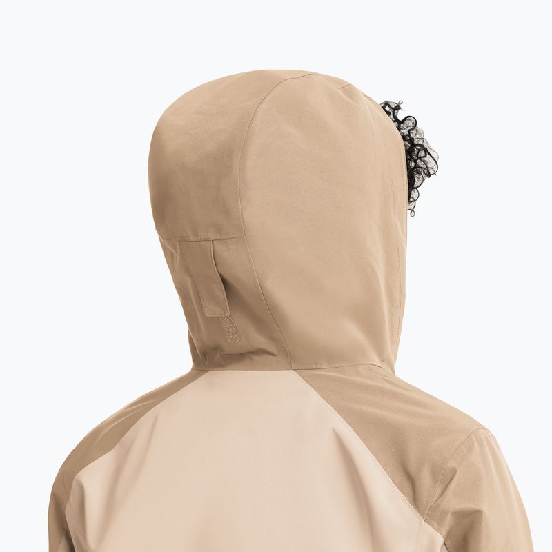 Női esőkabát Jack Wolfskin Wildbound 2L oyster 5