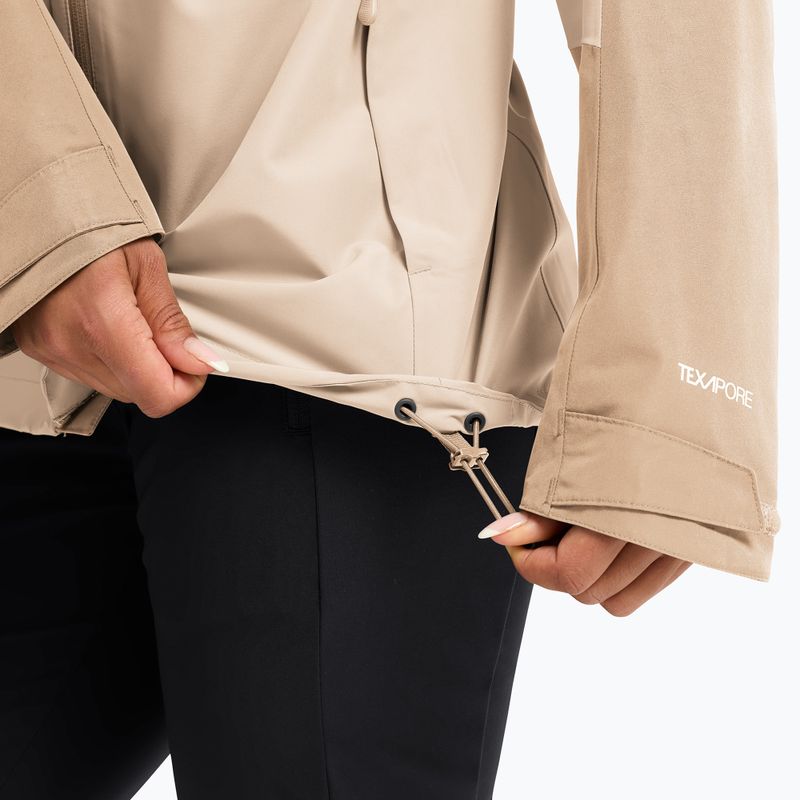 Női esőkabát Jack Wolfskin Wildbound 2L oyster 6