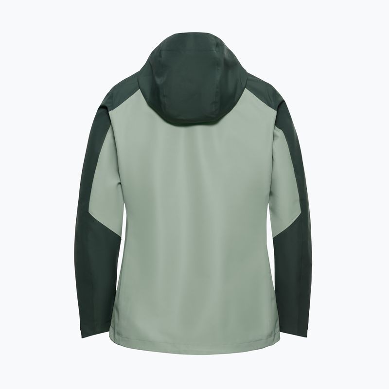 Női esőkabát Jack Wolfskin Wildbound 2L green zinnia 9