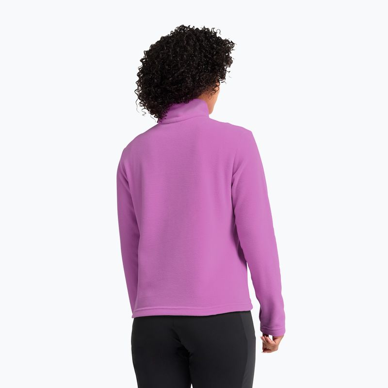 Női polár pulóver Jack Wolfskin Taunus 100 Half Zip foxglove 3