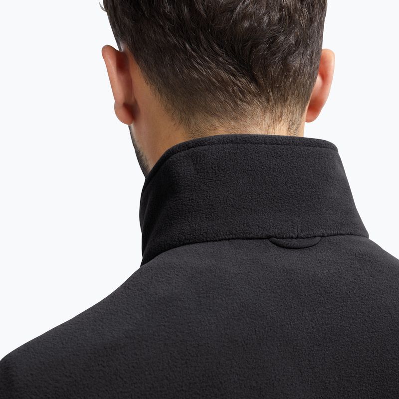 Férfi polár pulóver Jack Wolfskin Taunus 200 Full Zip black 5
