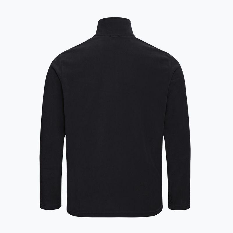 Férfi polár pulóver Jack Wolfskin Taunus 100 Full Zip black 8