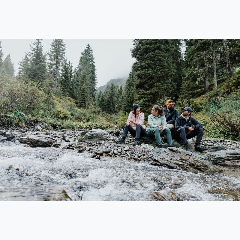 Férfi polár pulóver Jack Wolfskin Taunus 100 Full Zip midnight sky 12