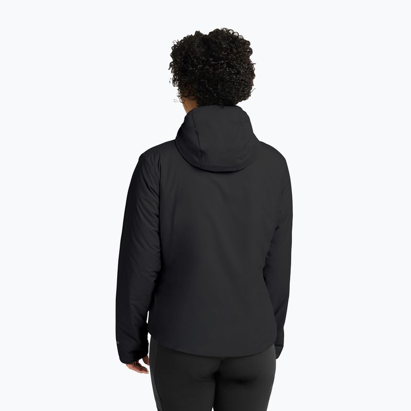 Női bélelt kabát Jack Wolfskin Trail Light Ins 2IN1 black 2