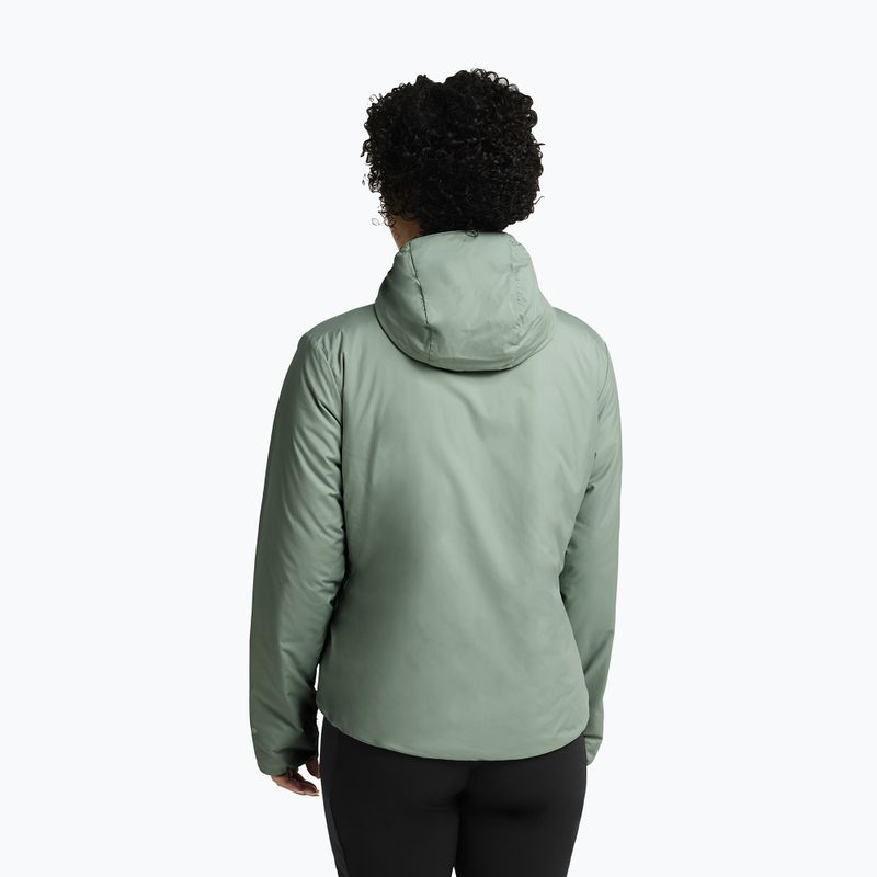 Női bélelt kabát Jack Wolfskin Trail Light Ins 2IN1 green zinnia 3