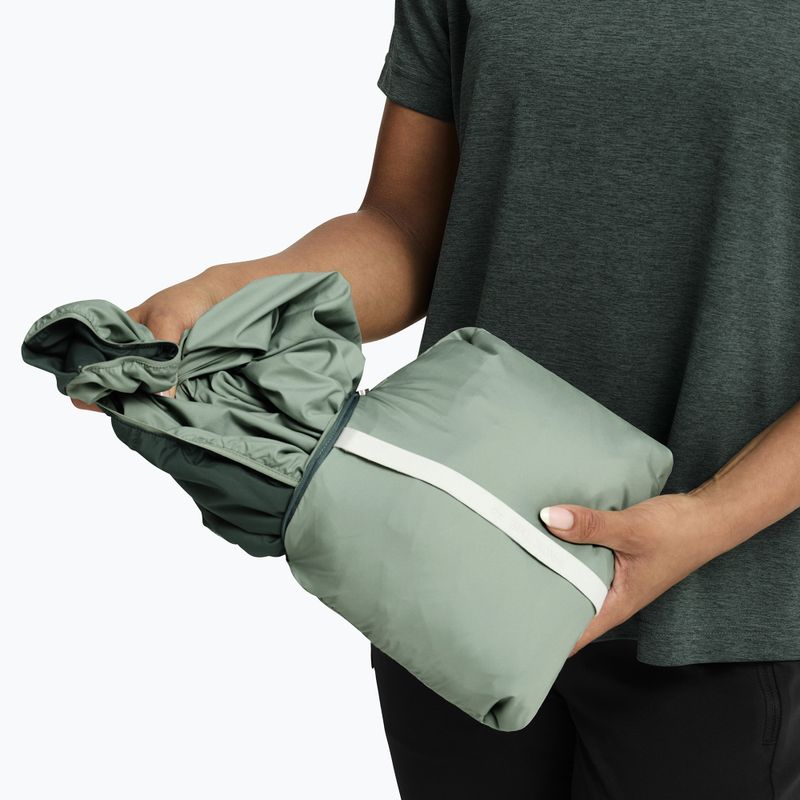 Női bélelt kabát Jack Wolfskin Trail Light Ins 2IN1 green zinnia 6