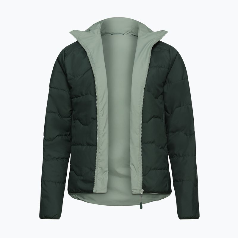 Női bélelt kabát Jack Wolfskin Trail Light Ins 2IN1 green zinnia 12