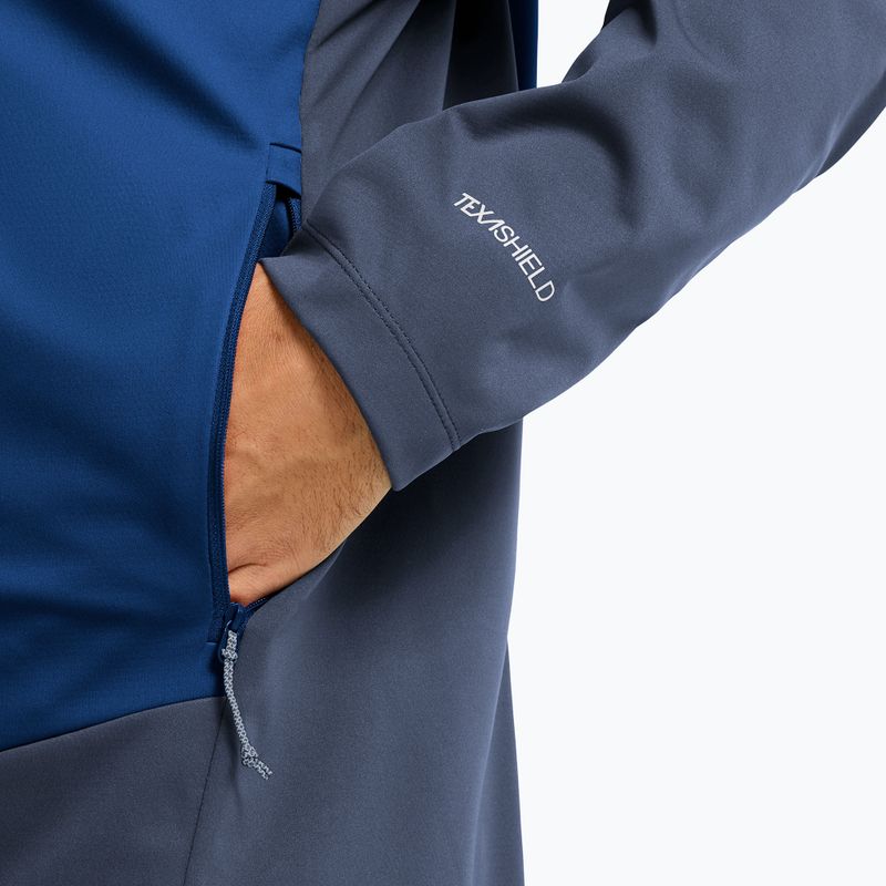Férfi softshell dzseki Jack Wolfskin Skyvail blue orchid 6
