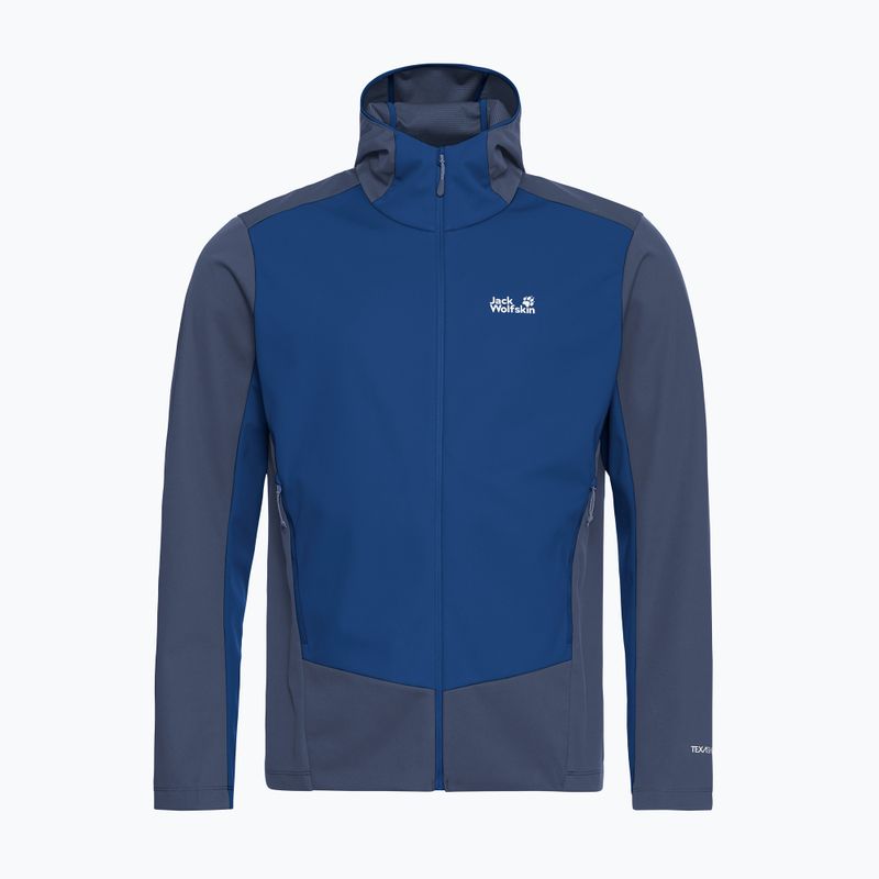 Férfi softshell dzseki Jack Wolfskin Skyvail blue orchid 7