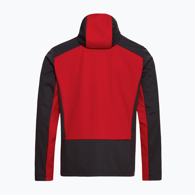Férfi softshell dzseki Jack Wolfskin Skyvail siren red 8