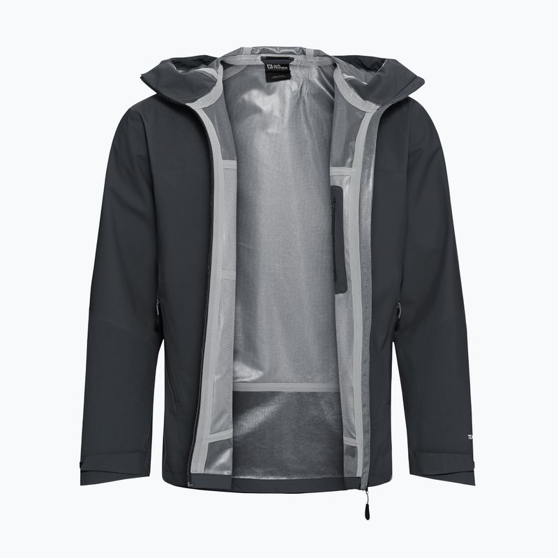 Férfi esőkabát Jack Wolfskin Rockpaw 3L phantom 9