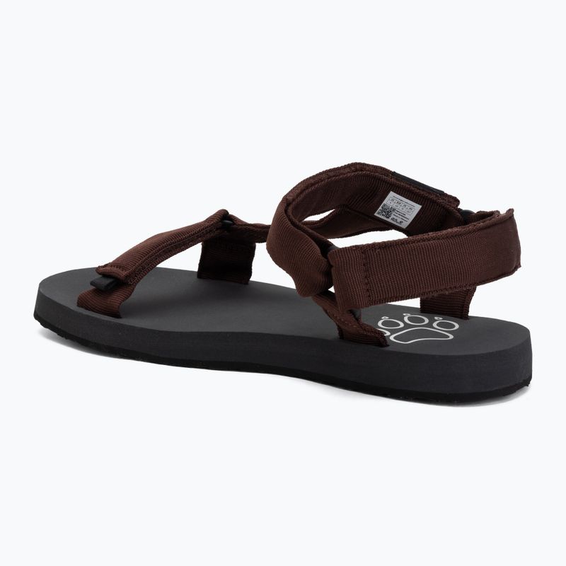 Férfi szandálok Jack Wolfskin Taiga dark mahogany 3