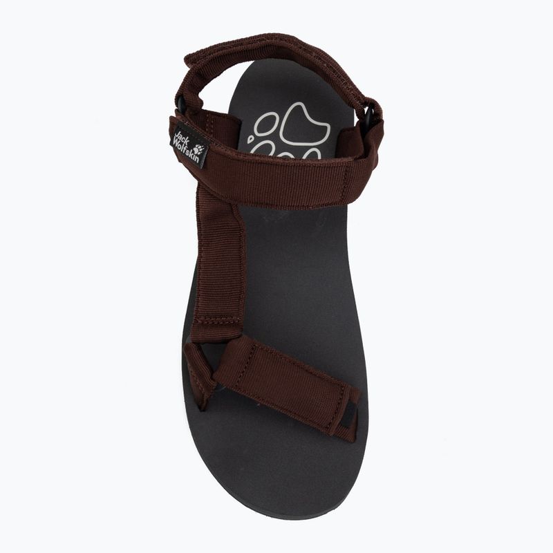 Férfi szandálok Jack Wolfskin Taiga dark mahogany 5