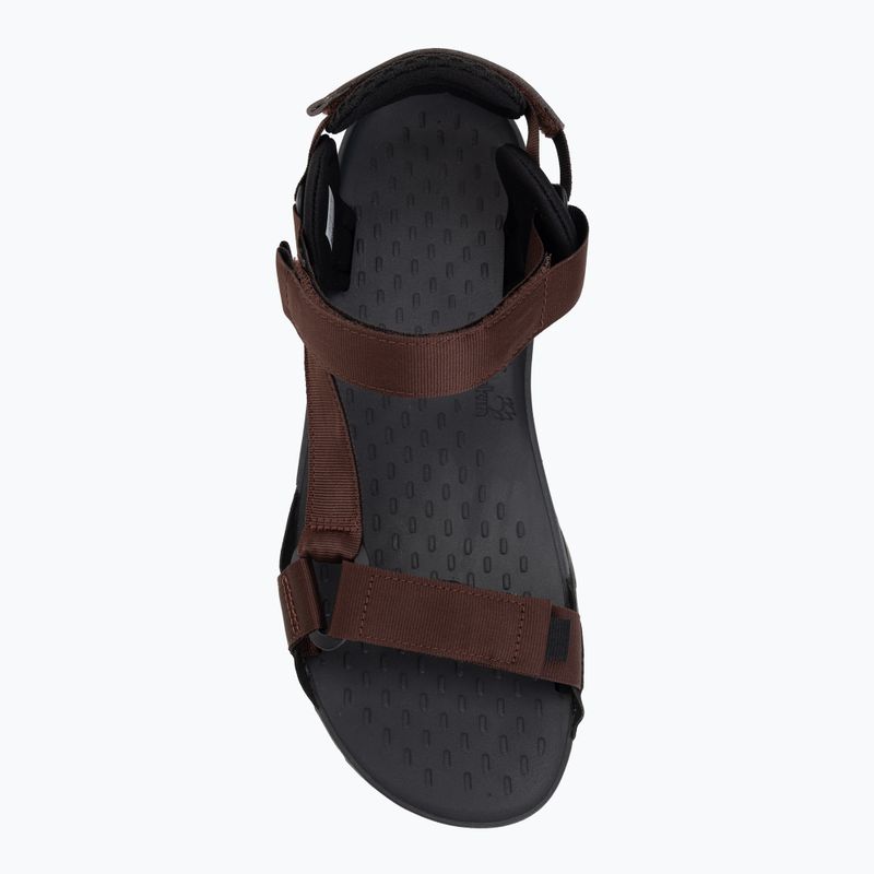 Férfi szandálok Jack Wolfskin Ridge dark mahogany 5