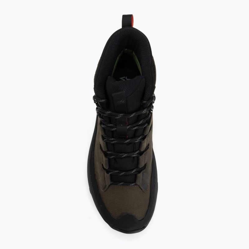 Férfi túracipő Jack Wolfskin Apex Hike Texapore Mid obsidian moss 5