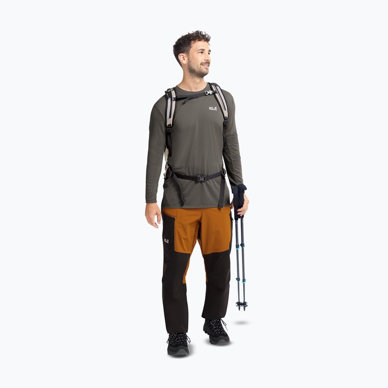 Férfi túracipők Jack Wolfskin Apex Hike Texapore Low black 7