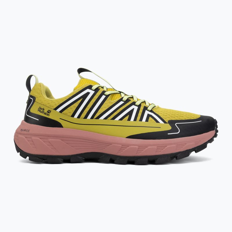 Férfi túracipő Jack Wolfskin Wild Hike Low chartreuse 2