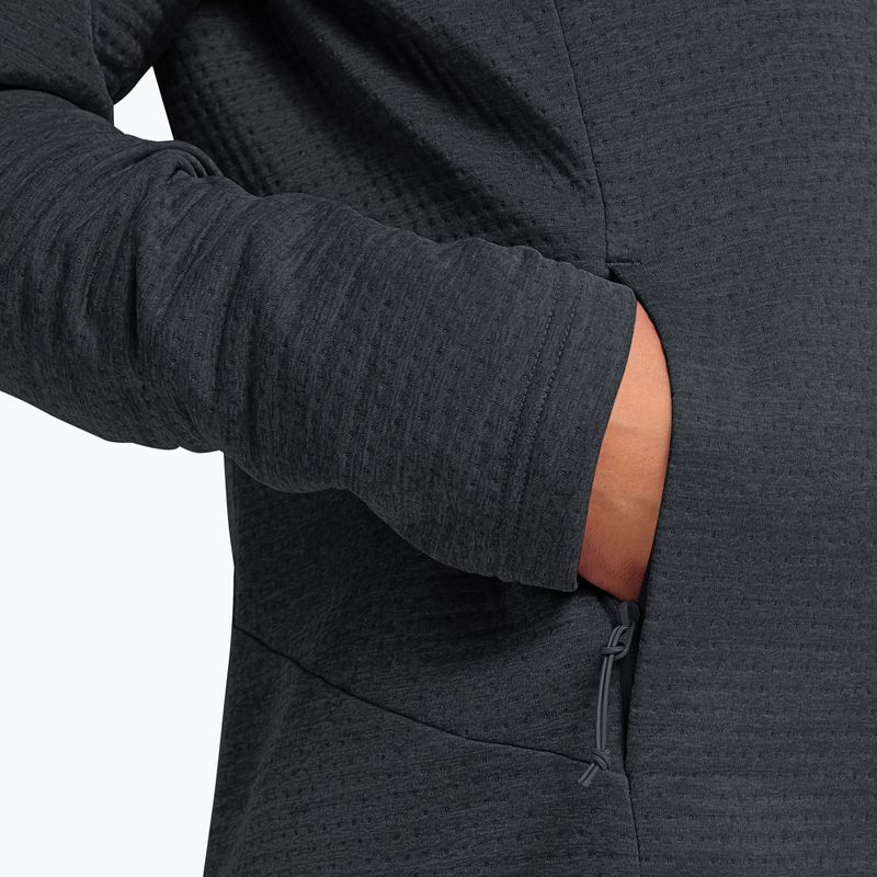 Női polár pulóver Jack Wolfskin Anytrail Full Zip phantom 6