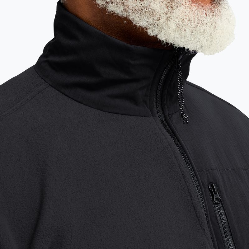 Férfi polár pulóver Jack Wolfskin Sumetro Full Zip black 4