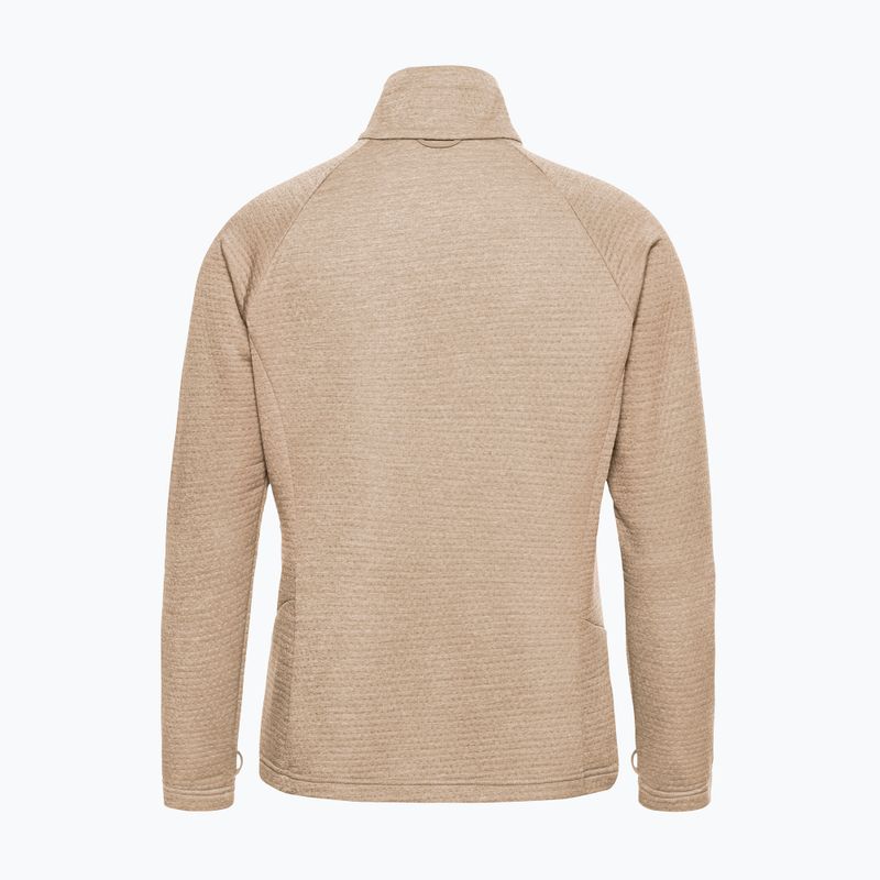 Női polár pulóver Jack Wolfskin Anytrail Full Zip oat 8