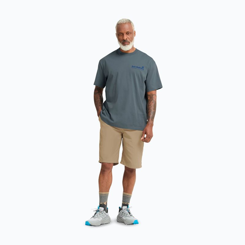 Férfi trekking rövidnadrág Jack Wolfskin Duneland hazel wood 2