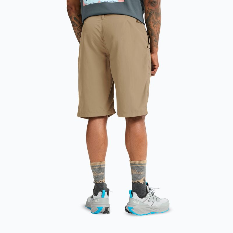 Férfi trekking rövidnadrág Jack Wolfskin Duneland hazel wood 3