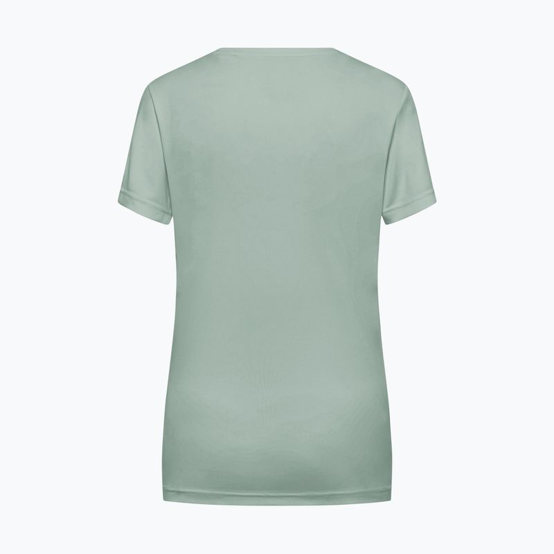 Női túrapóló Jack Wolfskin Tech T green zinnia 7