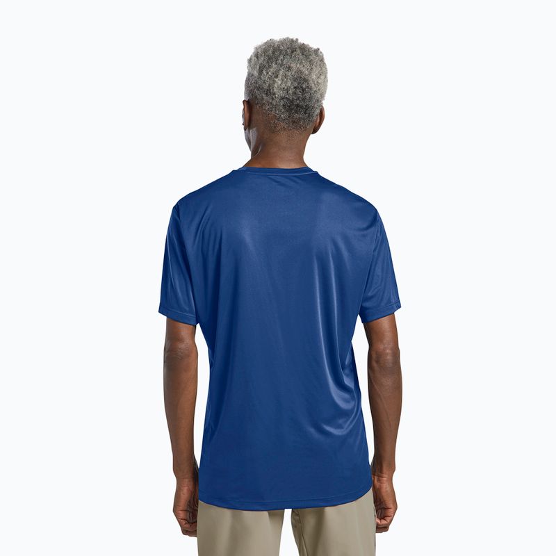 Férfi túrapóló Jack Wolfskin Tech T blue orchid 3