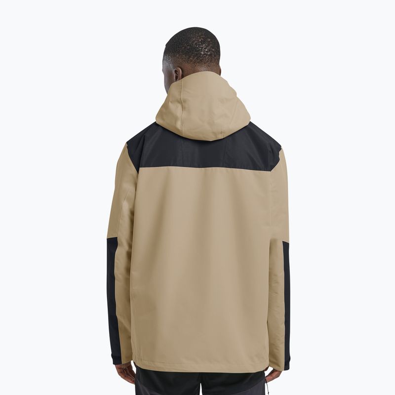 Férfi esőkabát Jack Wolfskin Jasper 2L hazel wood 3