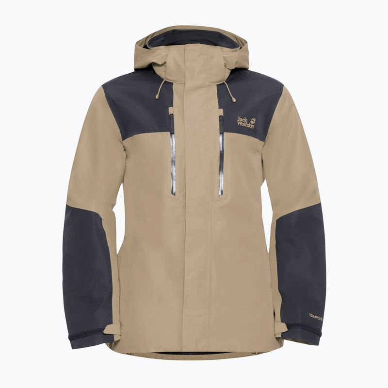Férfi esőkabát Jack Wolfskin Jasper 2L hazel wood 7