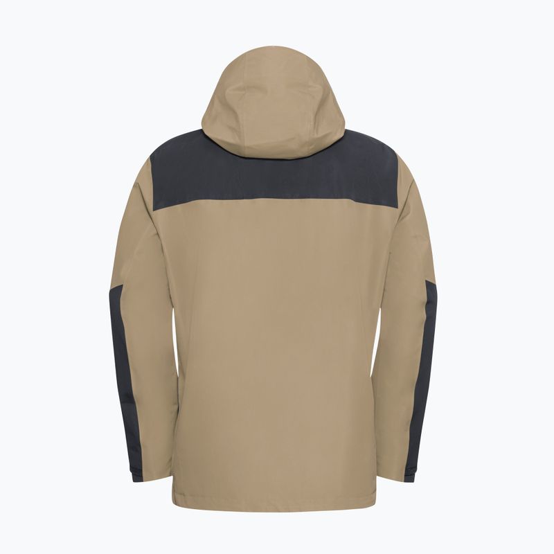 Férfi esőkabát Jack Wolfskin Jasper 2L hazel wood 8