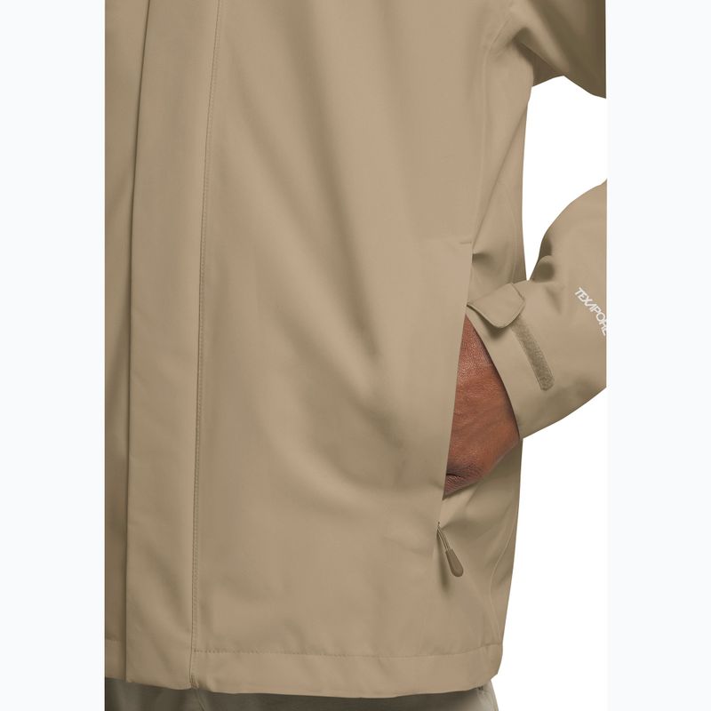 Férfi esőkabát Jack Wolfskin Trailtime 2L hazel wood 5