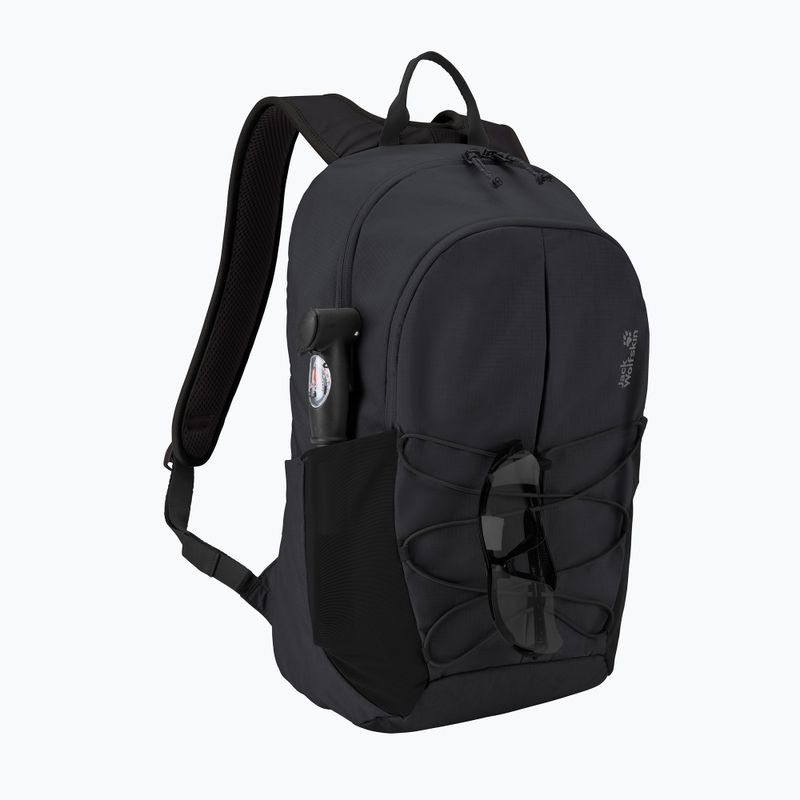 Városi hátizsák Jack Wolfskin Yuma 18 l black 2