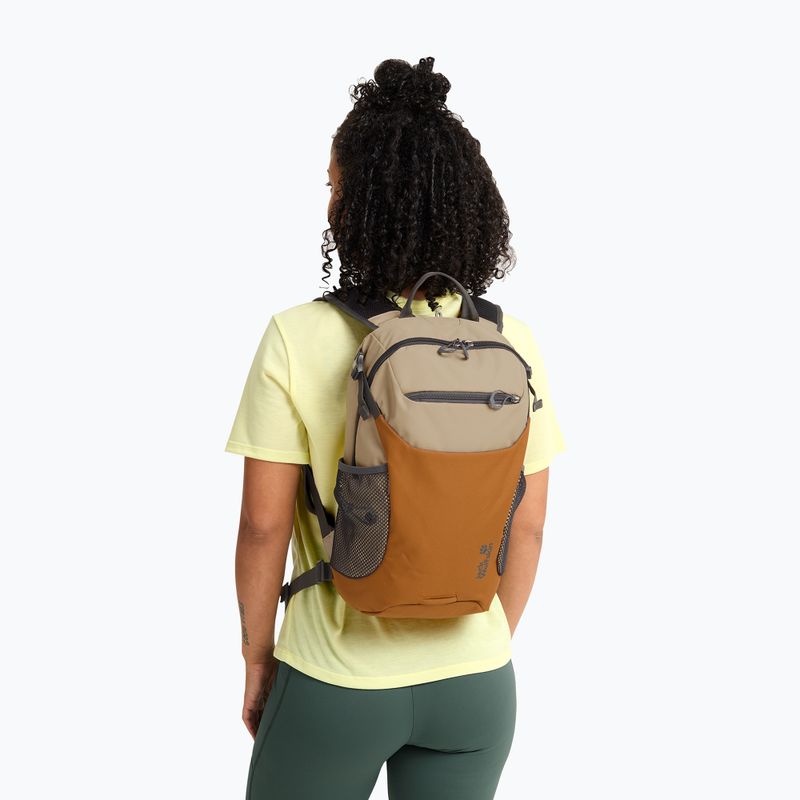 Kerékpáros hátizsák Jack Wolfskin Velocity 12 l autumn leaves 14